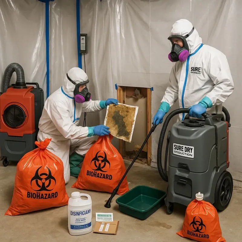 Contaminated Water Handling Protocols process in Scotts Bluff County, NE